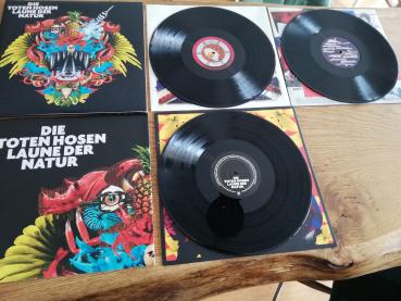 Die Toten Hosen Laune der Natur/Learning English Lesson 2 Europäische Pressung Dreifach LP NM/VG+/NM(1 leichter Kratzer auf LP 3)